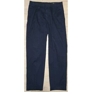 Polo Ralph Lauren Pants Mens 38T-38 Tall Pima Cotton Navy Blue Vintage Chino
